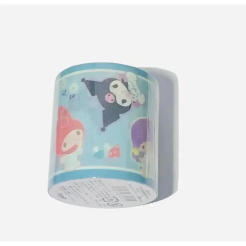 Sanrio Blue Washi Tape - My Melody Kuromi Little Twin Stars 1.75” Japan Release
